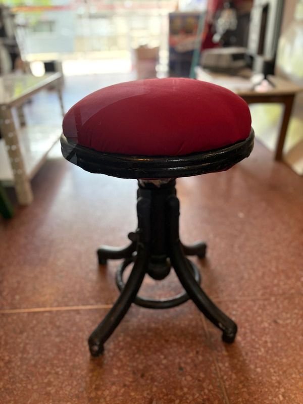 Butaca de madera tapizada - 50 cm alto - imagen 3