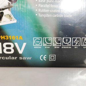 Sierra circular Powtech 18 V - imagen 2