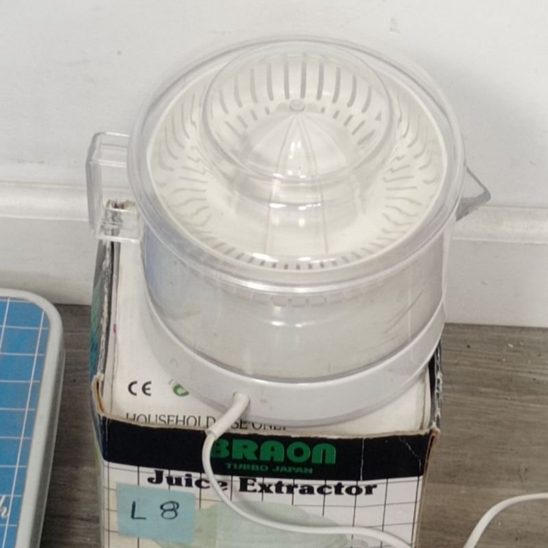 Balanza y juguera marca Braon Turbo Japan en excelente estado - imagen 4