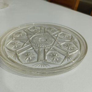 Bandeja Centro Cristal Tallado 24 cm Diámetro - imagen 2