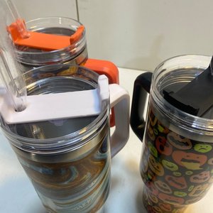 Set de 3 Vasos Térmicos de 1.2L con Diseño Halloween y Mármol - imagen 7