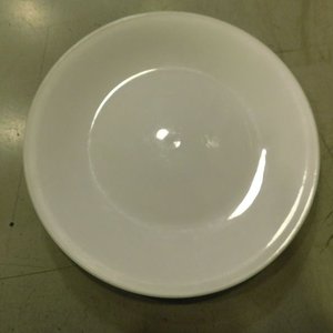 Plato blanco grande plastico - imagen 2