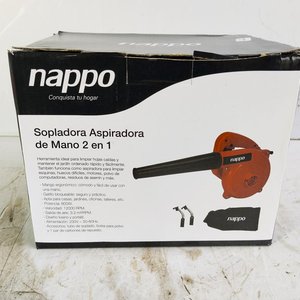 Lote siguiente: Soplador Aspirador de Mano Nappo 800W - 12000 RPM