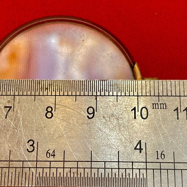 Antiguos lentes enchapados en oro con detalles en baquelita - imagen 9