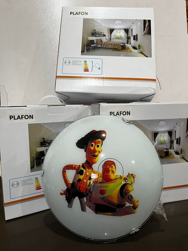 Lote siguiente: Apliques de Pared con Diseño de Toy Story