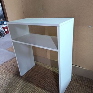 Estante Auxiliar o Mesa de Arrimo Blanca en MDF - imagen 3