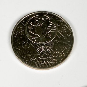 Dos Medallas Conmemorativas Eurocopa Francia 2016 - imagen 5