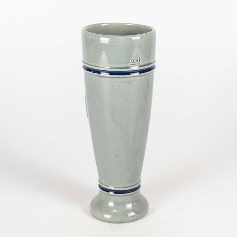 Copa de cerveza cerámica decorativa - imagen 2