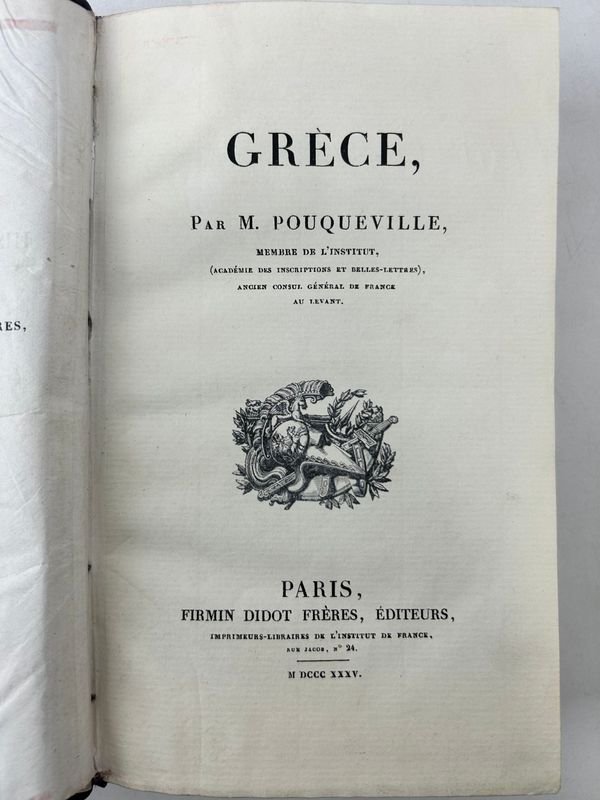 Libro de historia y geografía sobre Grecia, publicado en 1835 - imagen 2