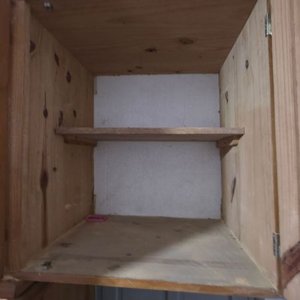 Importante Placard de Madera con Alzada - imagen 8