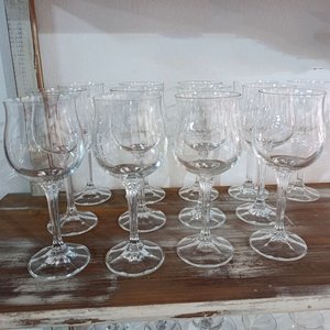 Copas de Cristal de Bohemia Modelo Diana para Agua - imagen 6