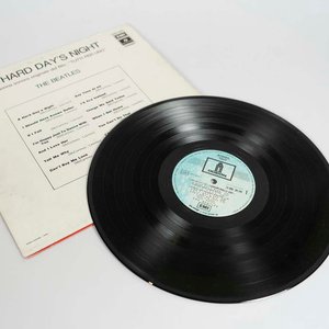 Vinilo LP The Beatles "A Hard Day's Night" - Banda Sonora Original Italiana - imagen 2