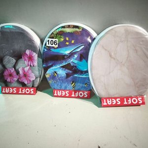 3 Tapas de Inodoro Acolchadas con Diseños - imagen 3