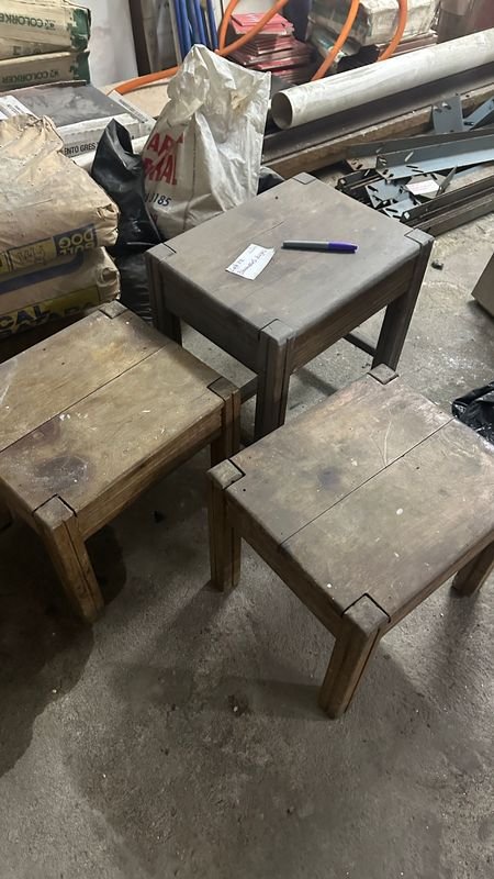 Bancos de madera usados - imagen 6