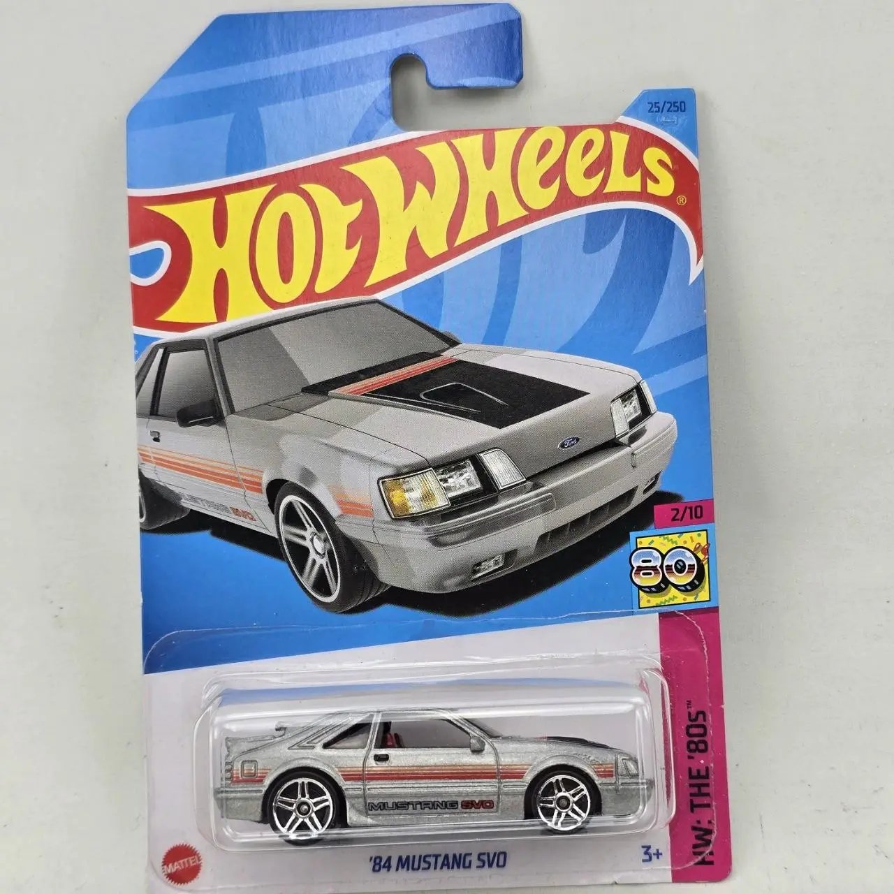 Hot Wheels Mustang '84 SVO 2/10 - Colección '80s