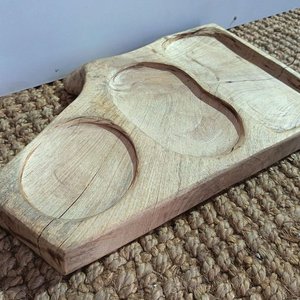 Tabla Rústica de Madera para Picadas Nueva 45x30 cm - imagen 2