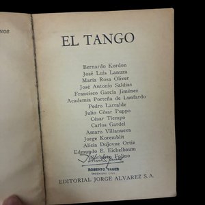 El Tango: Libro de Autores Argentinos de 1967 - imagen 4