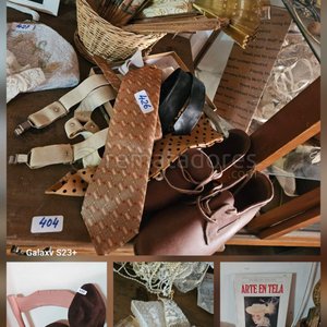 Lote anterior: Lote de Accesorios Vintage: Guantes, Corbatas, Sombreros y Abanicos