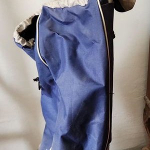 Carrito de Compras Azul con Ruedas Plegable - imagen 2
