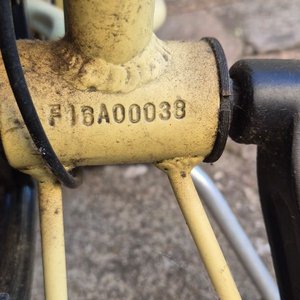 Bicicleta Plegable Moller Rodado 20 Estilo Urbano Vintage Color Crema - imagen 11