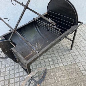 Parrillero Carro con Quemador y Cruz Regulable - imagen 8