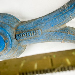 Balanza Antigua de Sobremesa "Robin" Azul con Plato Metálico - imagen 3