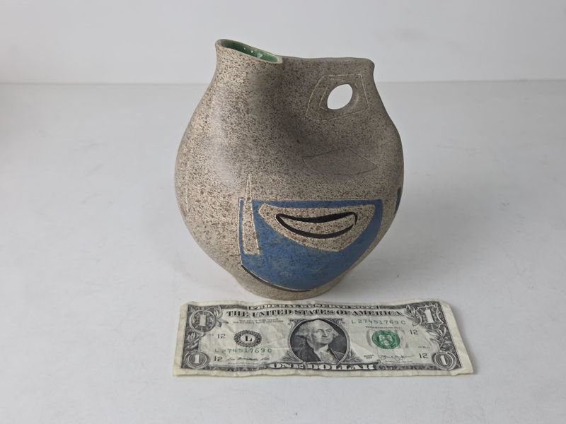 Jarra cerámica artesanal firmada - imagen 2