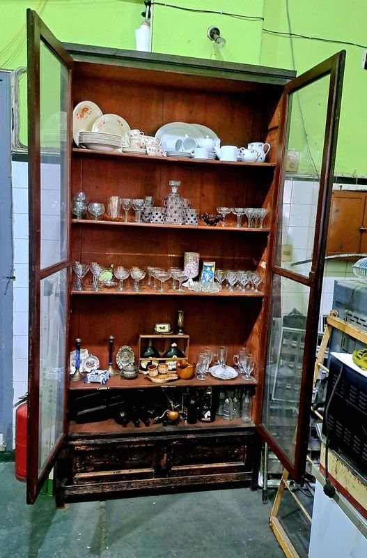 Importante biblioteca de roble para decoración - imagen 4