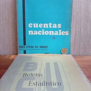 Lote siguiente: Lote de 3 Publicaciones del Banco Central del Uruguay: Cuentas Nacionales y Boletín Estadístico