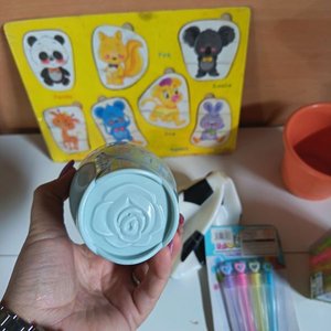 Vaso Infantil, Burbujeros y Rompecabezas de Animales - imagen 4