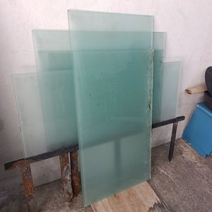 Mamparas Cortavientos de Vidrio Templado Esmerilado para Jardín - imagen 4