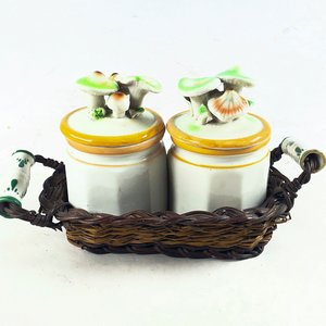 Set de Tarros y Jarras Decorativos con Soporte - imagen 5