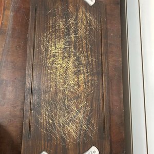 Tablas Rústicas de Madera para Asador con Inscripción "ASADOR" - imagen 1