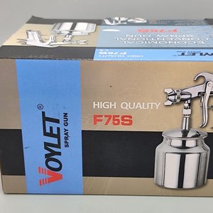 Pistola de Pintar a Alta Presión Voylet F75S con Tacho de Aluminio - imagen 5