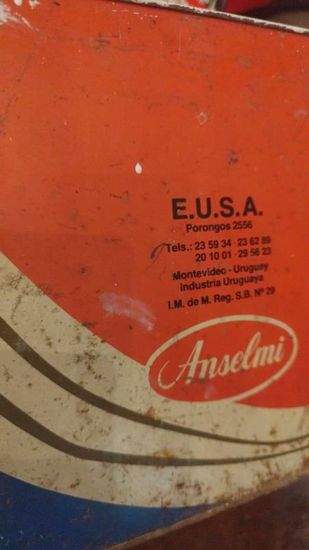 Lata de galletitas Vintage ANSELMI - imagen 4