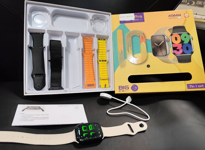 Reloj Smartwatch C69 Pro 7 en 1 con Correas Intercambiables Nuevo en Caja