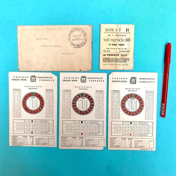 Documentos Históricos: Banca 7 B, Casinos Municipales y A.D.E.P. (1957) - imagen 1