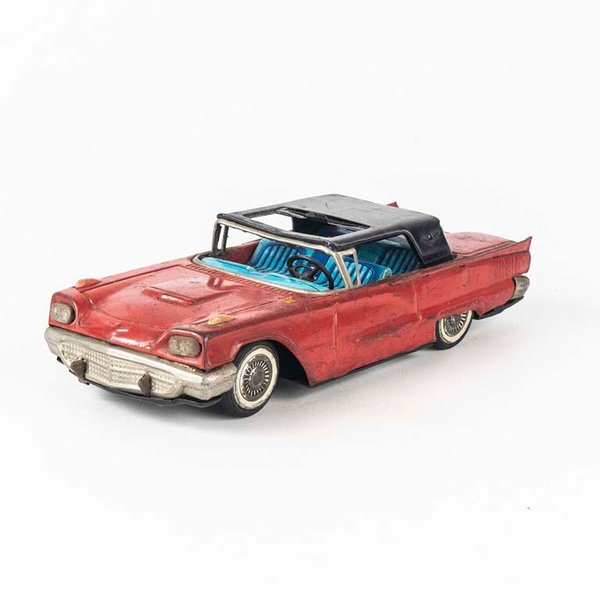 Auto Ford Thunderbird de Chapa Litografiada - Juguete Coleccionable - imagen 1