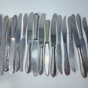 Lote de Cuchillos de Acero Inoxidable Varios Diseños - imagen 1