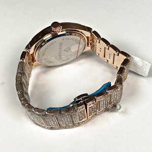 Reloj de Pulsera para Dama con Malla Metálica y Cristales - imagen 3