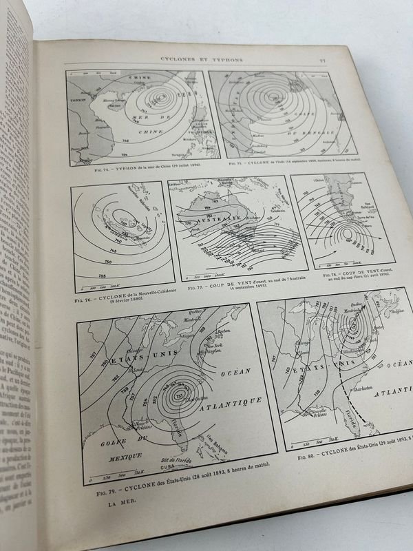 Libro científico sobre geografía y meteorología marina - imagen 6