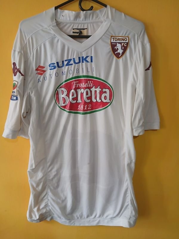 Camiseta Torino FC Gastón Silva N° 21 Kappa Kombat Serie A TIM Original