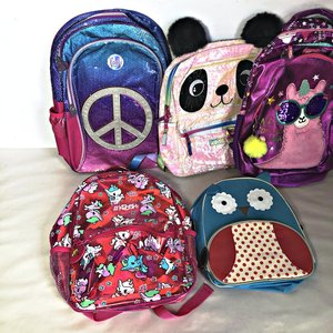Lote de 5 Mochilas Infantiles Brillantes y Divertidas - imagen 2