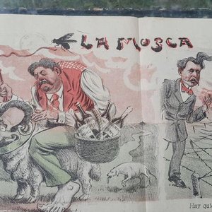 Lote siguiente: Periódico "La Mosca" de Octubre y Diciembre 1905 - Prensa Satírica Uruguaya
