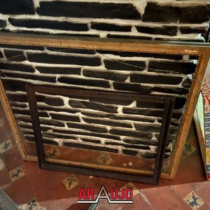 Lote de 3 Cuadros y 2 Marcos para Restaurar - imagen 3