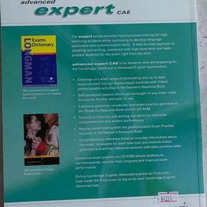 Advanced Expert CAE Coursebook - Libro Preparador Examen Cambridge C1 - imagen 2
