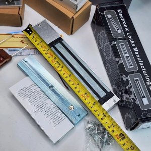 Control de Acceso Magnético con Cerrojo 600lbs y Fuente de Poder - imagen 6