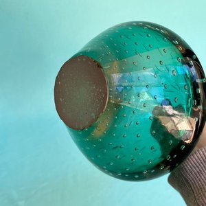 Antiguo florero de cristal de murano altura 42 cm. - imagen 6