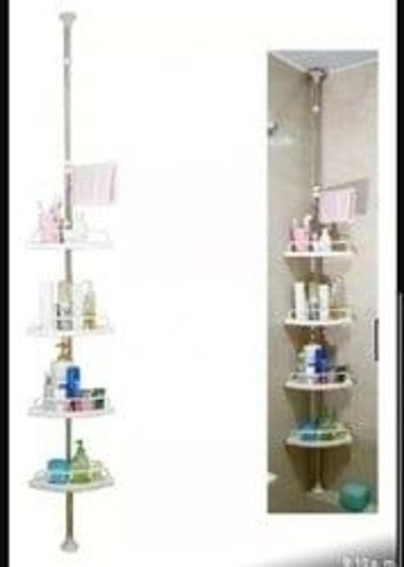 Esquinero para duchero de baño con almacenamiento y organización - imagen 4