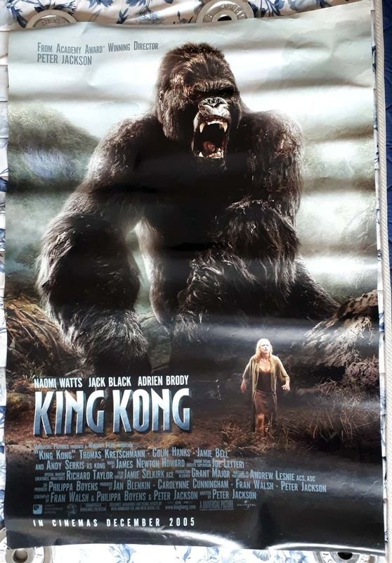 Poster Original "King Kong" (2005) con Naomi Watts - Formato Americano